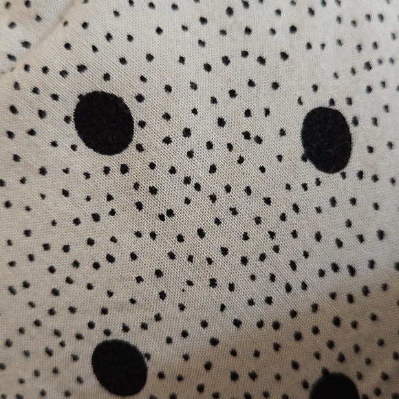 Old Navy Tunic Top Women's Multicolor Polka Dot Popover Shirt Size XS Used - Picture 6 of 6